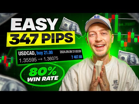 347 PIPS In 4 DAYS With EASIEST Day Trading Strategy (80% Winrate)