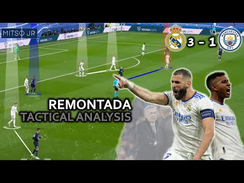 How Did Real Madrid Complete The Remontada? Real Madrid 3-1 Manchester City | Tactical Analysis