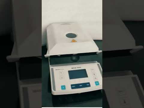 Mettler Toledo Analytical Balance video