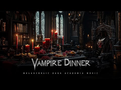 Dark Academia Melancholic Music | Soul-Stirring Piano and Violin for a Vampire’s Lonely Feast