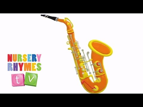 *SAXOPHONE* | Musical Instruments | Nursery Rhymes TV | Music For Kids