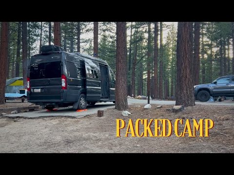 Van Life in Mammoth Lakes | Celebrating My Birthday | 3 PEOPLE 1 VAN