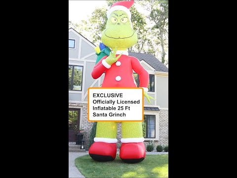 25ft Grinch Christmas Inflatable