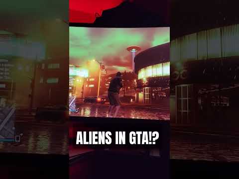 😟 ALIENS ARE INVADING LOS SANTOS! #gaming #ufo #gtaonline #trending #forkids #share #comment #like $