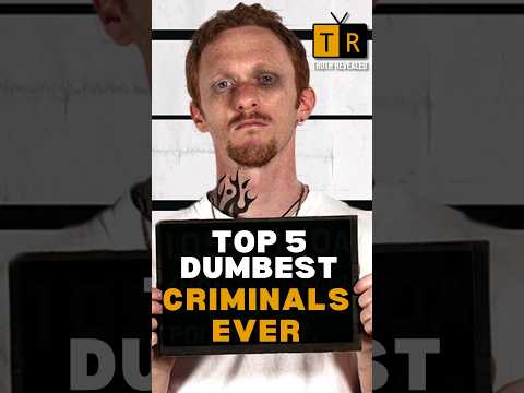 5 Dumbest Criminals Caught on Camera| #caught #funny #crime #oncam #caughtontrailcam #facts #cctv