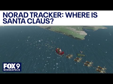 Following Santa Claus’ journey with NORAD tracker