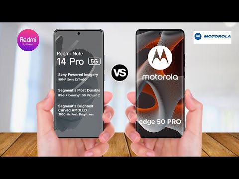 Redmi Note 14 Pro vs Moto Edge 50 Pro