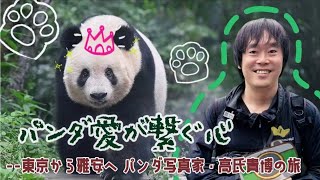 【AちゃんのChinaNow特別企画】パンダ愛が繋ぐ心--東京から雅安へ パンダ写真家・高氏貴博の旅