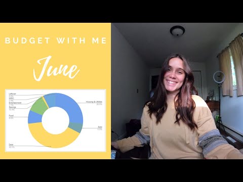 Budget with me | June | Real Numbers | Personal Finance