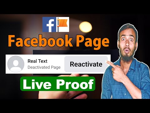 How To ACTIVATE Facebook PROFILE PAGE 2025 | Facebook PROFILE PAGE REACTIVATE 2025