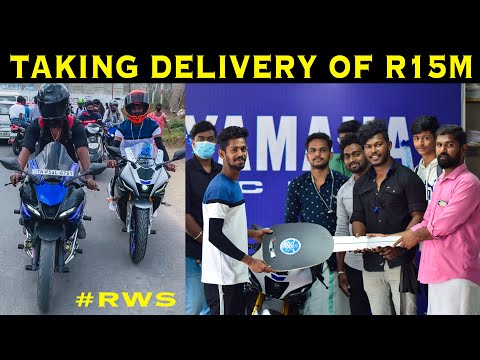 Taking Delivery of R15 M 😍| Dream Bike | Tamil | #RWS