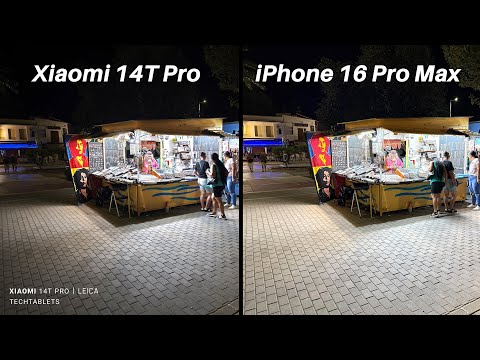 Xiaomi 14T Pro Vs iPhone 16 Pro Max Camera Comparison - I'M SHOCKED!