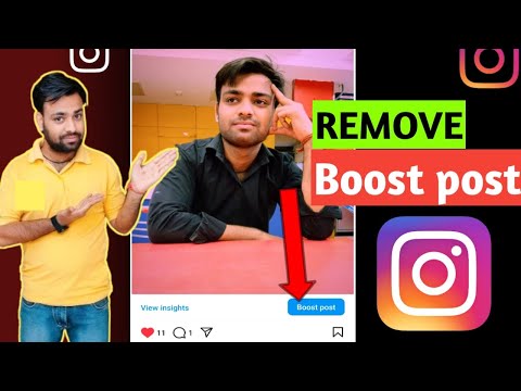 How to Remove Boost Post from Instagram 2025 | boost post instagram se kaise hataye | Remove Promote