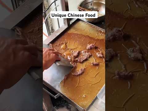 Unique Chinese food!! #streetfoodlover