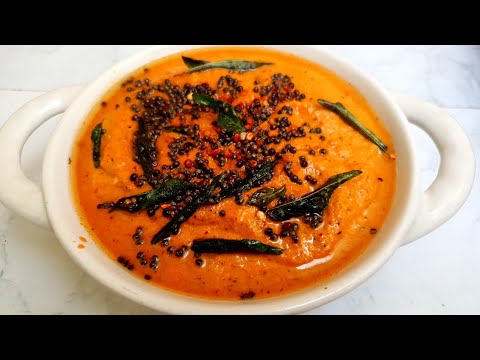 Tomato Mint Chutney || Thakkali Puthina Chutney in Tamil || 4K || PES || RECIPE 514