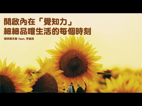 [有意識的生活] 開啟內在覺知力，細細品嚐生活的每個時刻｜有意識的生活｜《關係花園》冠名支持播出｜關係聊天室 feat. 宇宙流