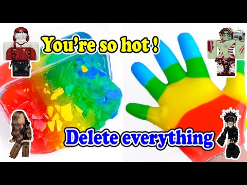 Relaxing Slime Storytime Roblox | My boyfriend helped me handle my ex when he leaked my photos