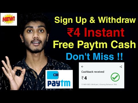 Sign up and withdraw instant free paytm cash | New money making apps malayalam 2021 | earn money