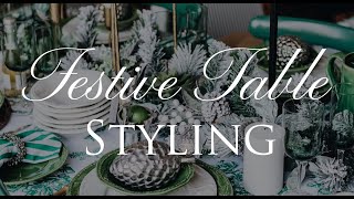 Festive Tablescape Styling Ideas 2022 | 4 Looks to Elevate Your Christmas Table