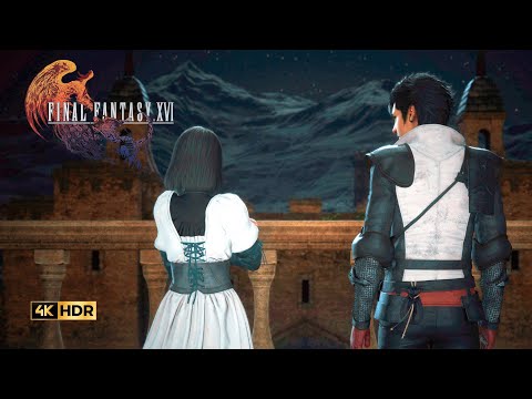 [4K HDR]Clive And Jill Moonlit Balcony Scene | FINAL FANTASY XVI