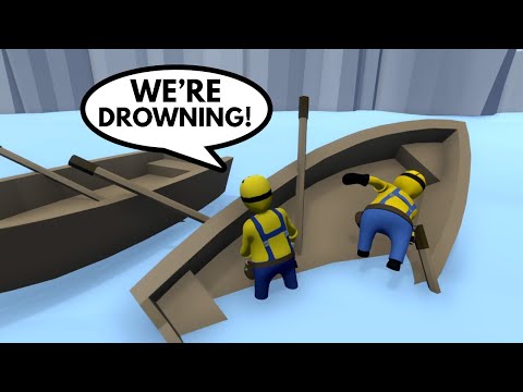 Minions Surviving the Ultimate Boat Fail in Human Fall Flat