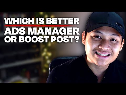 Facebook Ads: Which is better Facebook Ads Manager or Boost Post? #facebookads