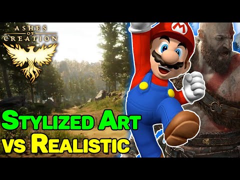 Ashes of Creation - Realistic vs Stylized Art