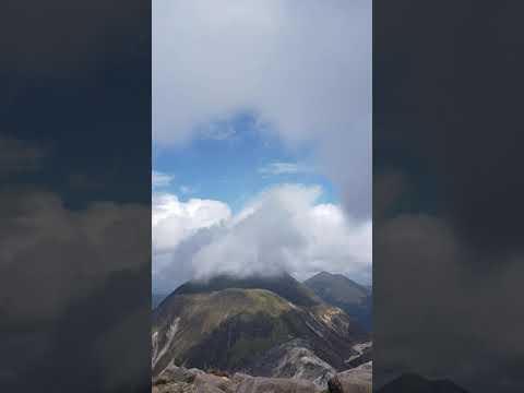 久住山系　星生山山頂からの景色