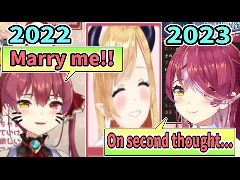 Marine Found Her Ultimate Waifu And Changes Her Mind [ENG SUB] Hololive Yuzuki Choco