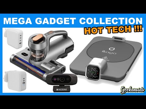 Mega Gadget Collection - HOT TECH !!! Vacuum | USB Charger | Cup Warmer | Webcam