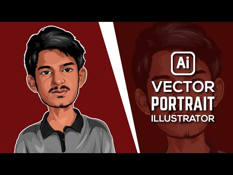 My Vector Portrait Tutorial Illustrator - Cartoon Yourself Adobe Illustrator CC