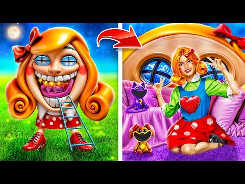 Мы построили секретный домик Miss Delight! Меня удочерила Miss Delight! Poppy Playtime Chapter 3!