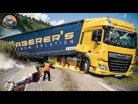 Dangerous Idiots Truck & Heavy Equipment Fails Compilation - Idiots Driving Heavy Machinery #34