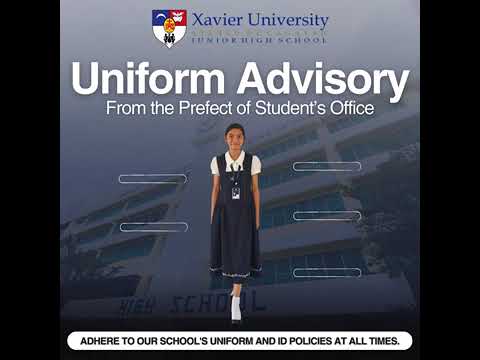 XUJHS Uniform Advisory