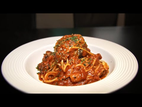 Classic Meatball Pasta | Italian Cuisine