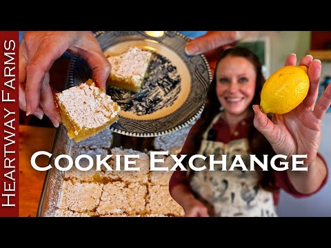 Delicious and Easy Lemon Bars | Christmas Cookie Recipe | Heartway Farms