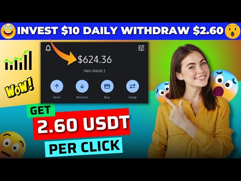 INVEST $10 DAILY WITHDRAW $2.60 (🔥PROOF) : (DO NOT MISS❌) USDT MINING WEBSITE 🚀 HIGH PROFIT WEBSITE🎁