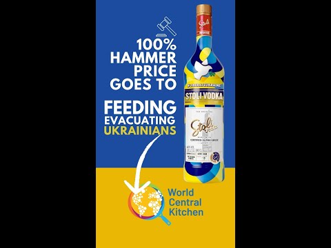 Charity Vodka Auction for Ukraine Makes Sense | Drinks Network