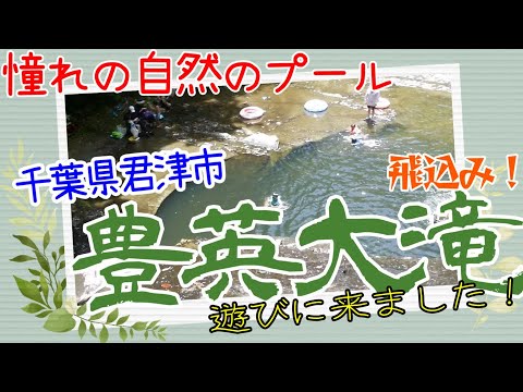 【豊英大滝】豊英大滝に遊びに行きました。豊英大滝は千葉県君津市の「清和県民の森」の近く、湯の沢橋の下にあります。駐車場は無いので路上駐車になります。自己責任です。とにかく自然のプール、飛込みもできます