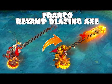 Franco Revamp Blazing Axe VS OLD Skill Effects Comparison