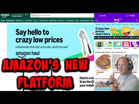 AMAZON HAUL launches. New $20 and under platform