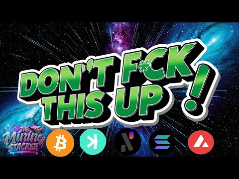 Don't F*CK Up This 2025 Crypto Bull Market ! Lock In & Prepare This Next Phase Is The Most Important