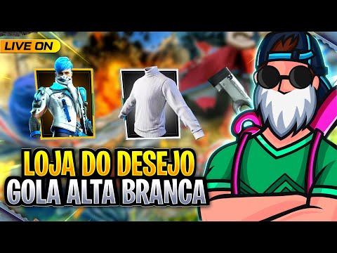 DIA DE CAMP!! SERÁ Q HJ GANHAMOS TODOS?!🔥FREE FIRE LIVE