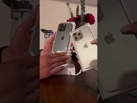 His & Hers iPhone 15 Pro Max Unboxing #iphone15promax #iphone15promaxunboxing