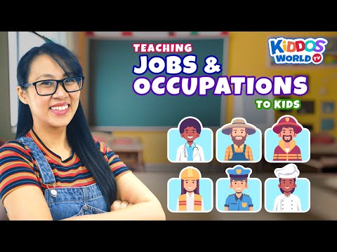 Jobs and Occupations for Kids - Teaching Different Kinds of Jobs to Children by Miss V