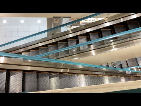 イオン具志川 ベスト電器側エスカレーター3階-1階/AEON Gushikawa escalator 3rd floor - 1st floor/MITSUBISHI