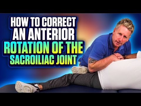 How to Correct an Anterior Rotation of the Sacroiliac Joint