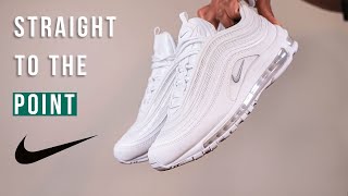 Nike Air Max 97 White Review: Not What I Expected (On Feet)