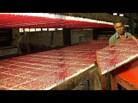 They Produce Billions of Matches - You Won't Believe Manufacturing Process of Factory Machines