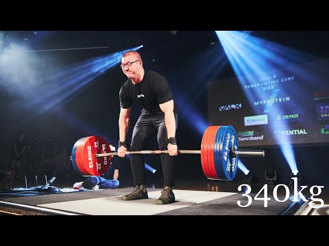 GOAL-B BIG3大会/デッドリフト 340kg